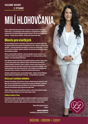 Obálka, Volebné noviny, 2. vydanie